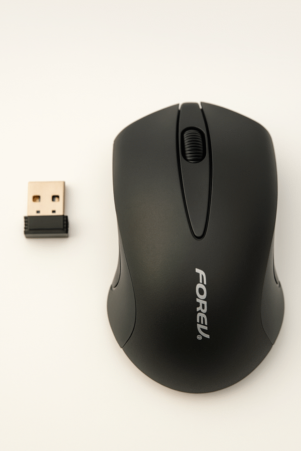 FOREV FV-187 Wireless Mouse – 1600DPI Ergonomic Optical Mouse with 12-Month Battery Life - Image 4