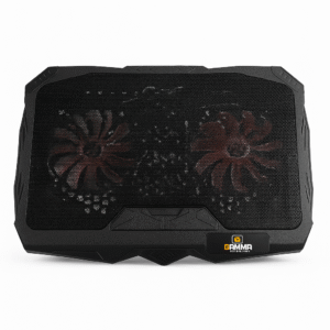 Gamma GT-17 Laptop Cooling Pad – Dual Core Cooling with LED Fans