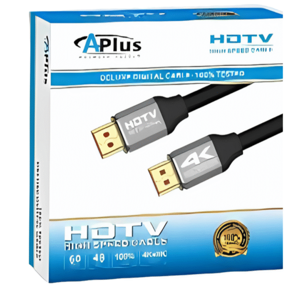 A PLUS AB305K HDMI Cable 15 Meter – High-Speed Shielded HDMI 2.0, 4K UHD for TV, Projector & Professional AV Use - Image 2