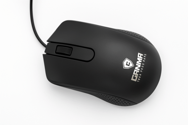 GAMMA GT-106 Fashion Wired Optical Mouse – Ergonomic, 1600 DPI, 4 Buttons, USB, Multi-Color Options