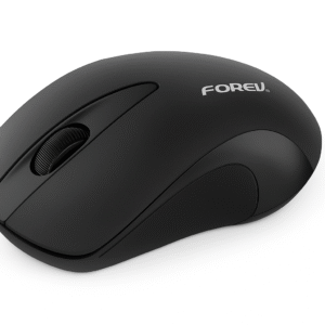 FOREV FV-187 Wireless Mouse – 1600DPI Ergonomic Optical Mouse with 12-Month Battery Life