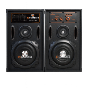 Gamma GT-7100 Bluetooth Multimedia Speaker System with USB, SD, Remote & Digital Screen