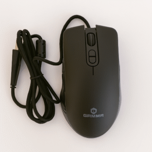 Gamma Tech M-24 RGB Gaming Mouse | Wired USB Ergonomic Mouse (12 Buttons, 6400 DPI, RGB Backlight)