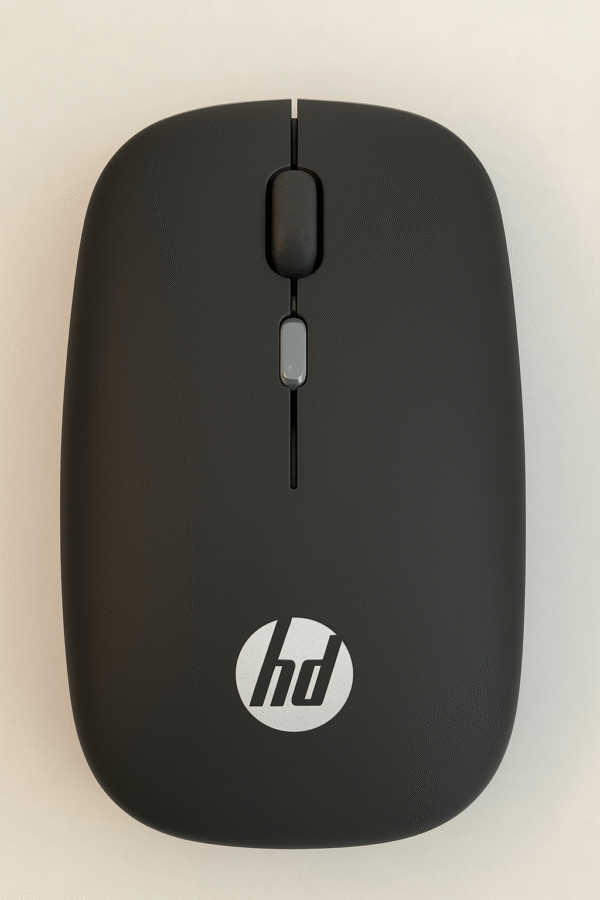 HD W10 Bluetooth & Wireless Rechargeable Mouse – 2.4GHz Dual Mode with 4 Buttons & RGB Lighting