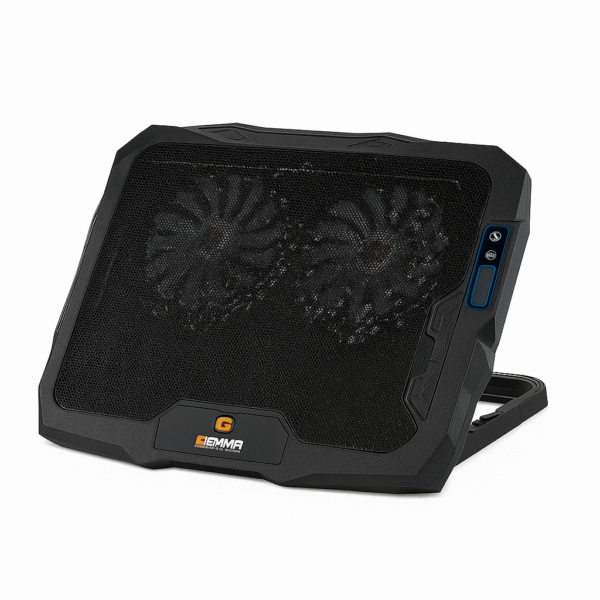 Gamma GT-18 High-Performance 4-Fan LED Laptop Cooling Pad for 17-Inch Laptops