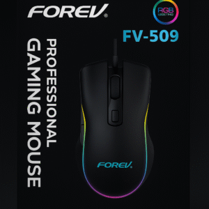 FOREV FV-509 RGB Wired Gaming Mouse – 12D Buttons, 6000 DPI, Professional Esports Performance