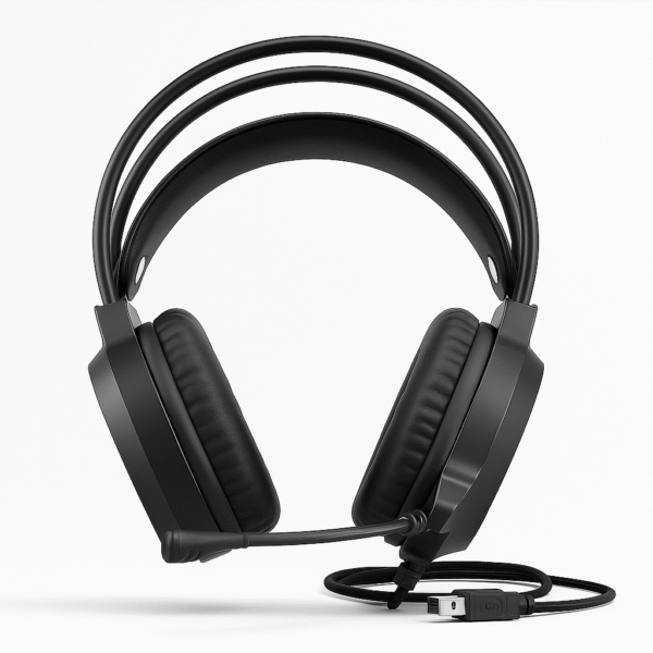 T906 E-Sport USB Gaming Headset with 40mm Driver & Noise-Canceling Microphone - Image 2