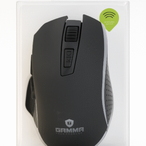 GAMMA M-26 Wireless Ergonomic Mouse – 2.4GHz, Adjustable DPI, USB Receiver, Comfortable Grip