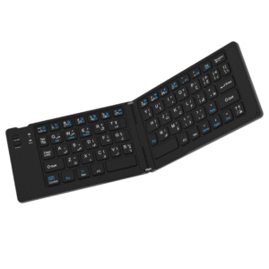 Jeqang JB-828 Wireless Folding Bluetooth Rechargeable Keyboard for iOS, Android & Windows