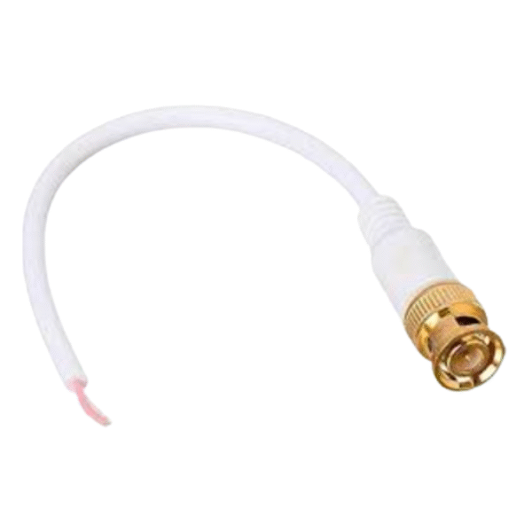 BNC Cable White Shielded