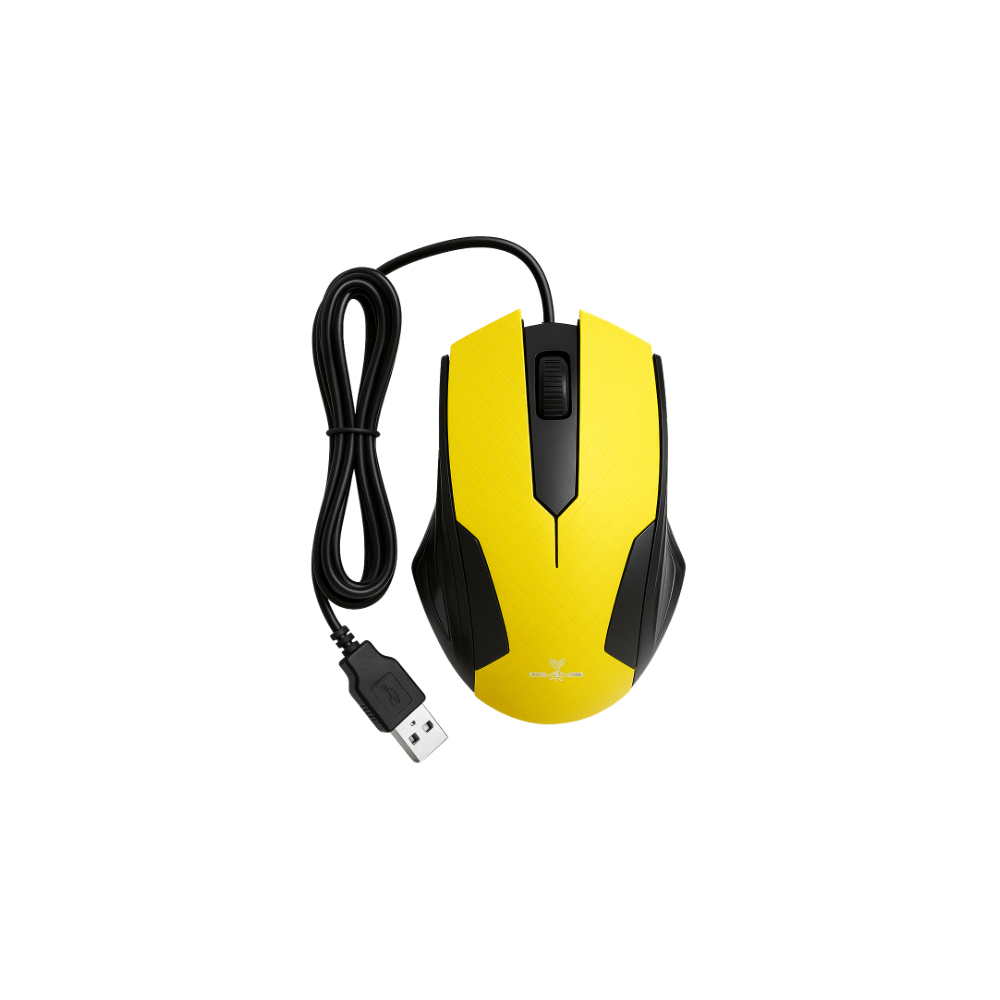 GAMMA M-62 High-Precision Wired Optical Mouse – 800 to 3200 DPI, Ergonomic USB Mouse for Gaming & Office