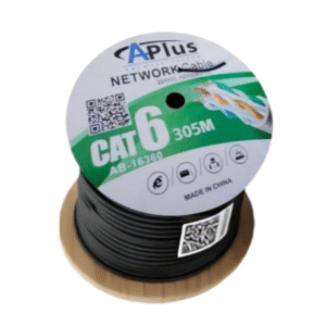 AB-16360 CAT6 Black 305M APlus