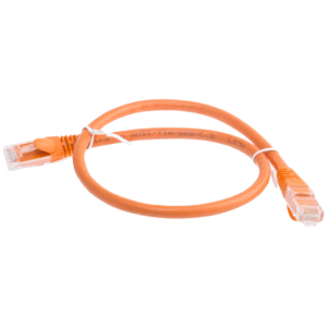 CAT6 PRO Orange 0.5M UTP Cable