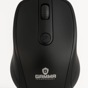 Gamma M-72 2.4GHz Wireless Mouse – Ergonomic | 10M Range | 1600 DPI