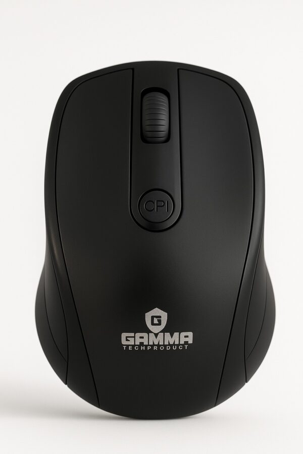 Gamma M-72 2.4GHz Wireless Mouse – Ergonomic | 10M Range | 1600 DPI