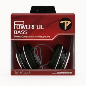 Powerful Bass Stereo Communication Headphone