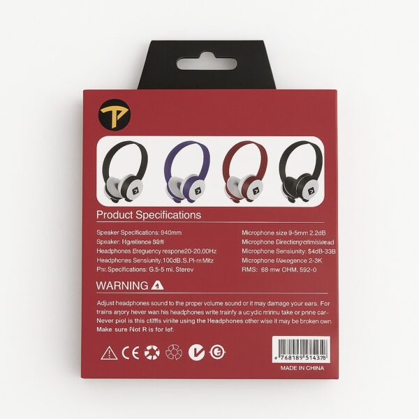 Powerful Bass Stereo Communication Headphone - Image 3