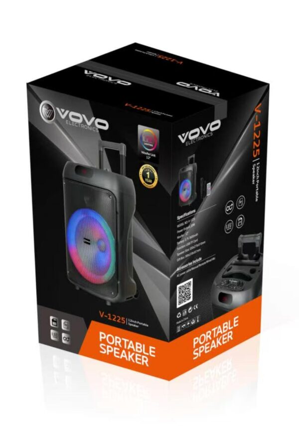 V-1225 12-Inch Bluetooth Party Speaker - Image 2
