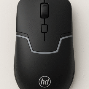 HD M100 Wired Gaming Mouse – 1600 DPI, 4 Buttons, RGB Lighting, Optical Sensor, USB