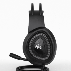 FV-M18 HiFi 7.1 Surround Sound Gaming Headset with 50mm Drivers and HyperClear Mic – Lightweight Noise-Canceling Headphones for PC/Console