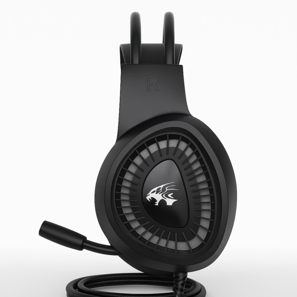 FV-M18 HiFi 7.1 Surround Sound Gaming Headset with 50mm Drivers and HyperClear Mic – Lightweight Noise-Canceling Headphones for PC/Console