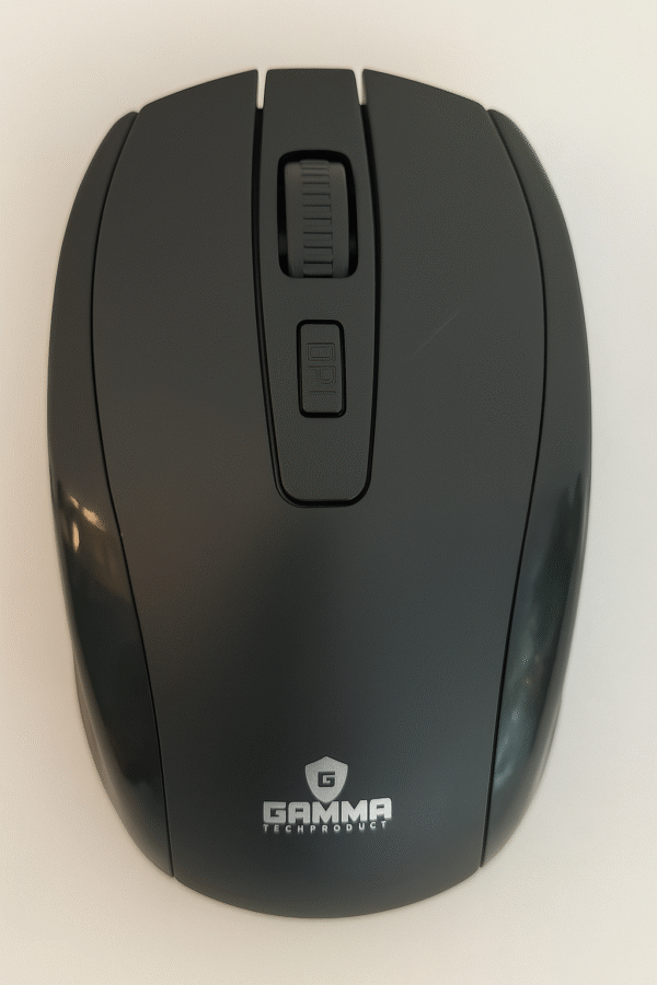 GAMMA M-71 2.4GHz Wireless Optical Mouse – Ergonomic, 1600 DPI, USB Nano Receiver, Battery Efficient