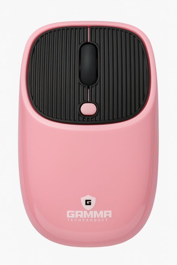 GAMMA M-14 Rechargeable 2.4GHz Wireless Mouse – DPI 800/1200/1600, Ergonomic, USB Nano Receiver