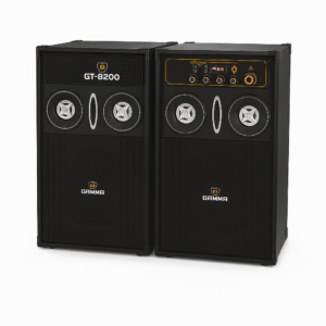 GAMMA GT-8200 Dual Tower Bluetooth Sound System with USB, SD, FM & Remote Control