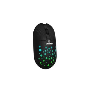 Gamma M-13 Wireless Rechargeable Mouse – Dual Mode (BT + 2.4G) | Silent Click, RGB, Ergonomic Design