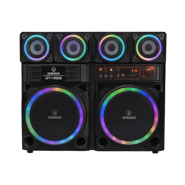 Gamma GT-18500 Powerful Bluetooth Multimedia Sound System with Remote, USB/SD/MMC Support
