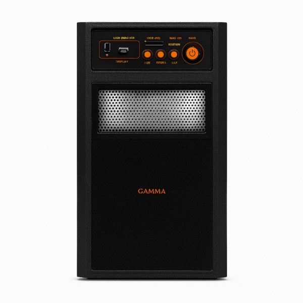 Gamma GT-460 Wireless Bluetooth Sound System with USB/SD/FM Support – Deep Bass & LED Display