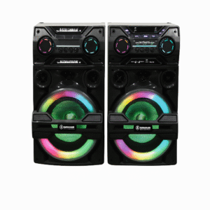 Gamma GT-16500 Sound System with Bluetooth, USB, SD, MMC, Remote Control, LED Speakers