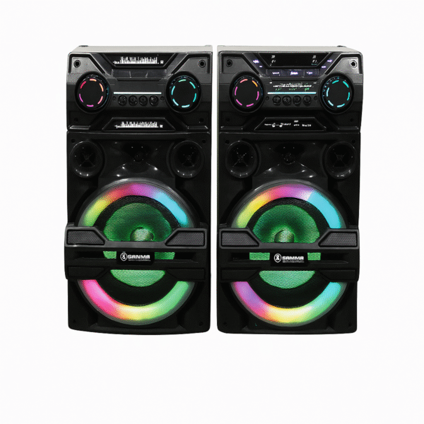 Gamma GT-16500 Sound System with Bluetooth, USB, SD, MMC, Remote Control, LED Speakers