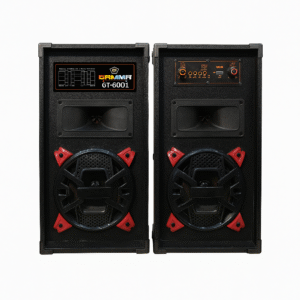Gamma GT-6001 Sound System with USB, SD, MMC, Bluetooth, Remote Control, Karaoke