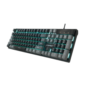 FV‑Q8 Wired Gaming Keyboard – RGB Backlit Esports Membrane Keyboard