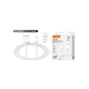 LDNIO LS-891 1M PD 25W Fast Charging USB Power Cable, Data Transfer Cable