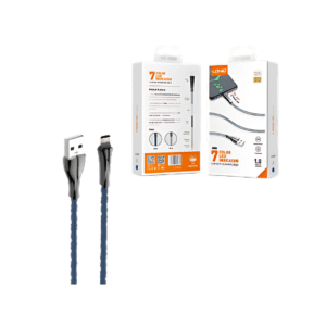 LDNIO LS-462 7-Color Breathing Light Cable, 2M, Fast Charging & Data Transfer