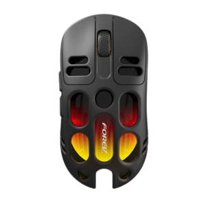 Forev FV‑S220 Racing‑Style RGB Dual‑Mode Wireless Mouse – Bluetooth & 2.4 GHz, 4000 DPI