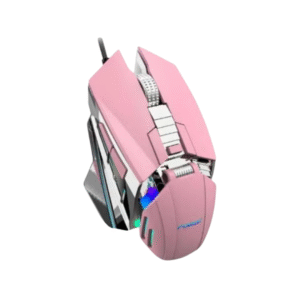 Forev FV‑507 Adjustable‑Weight RGB Gaming Mouse – Up to 7200 DPI, Metal Base, 6‑Button