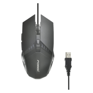 Forev FV‑Q3 RGB Wired Gaming Mouse – 1600 DPI, 4‑Button, RGB Backlight