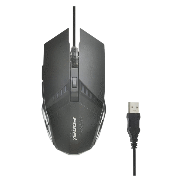 Forev FV‑Q3 RGB Wired Gaming Mouse – 1600 DPI, 4‑Button, RGB Backlight