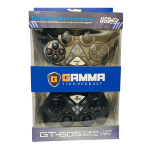 GAMMA GT-605 Wired Gamepad with Turbo Function – PC & Android Compatible