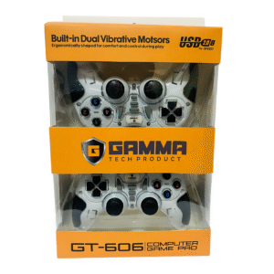 GAMMA GT-606 Turbo Wired Gamepad – Dual Vibration & PC/Android Compatible