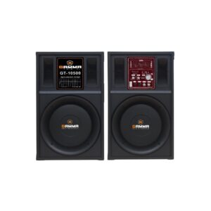 Gamma GT-10500 Sound System | Powerful Dual Subwoofer with LED, USB, SD, AUX, Bluetooth