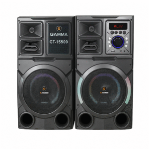 Gamma GT-15500 Sound System with Bluetooth, USB, SD, MMC, Remote Control